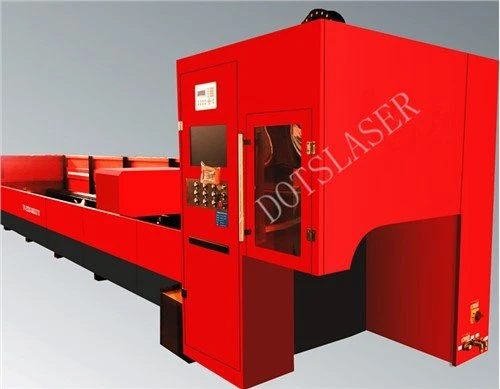 Metal Tube Fiber Laser Cut Machine